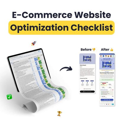 E-Commerce Website Optimization Checklist